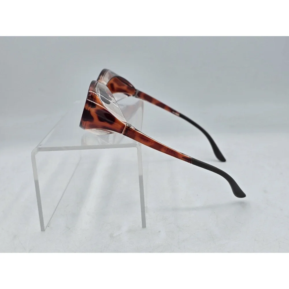 Jins Thick Tortoise Eyeglass Frames 54 - 16-122 - 31 AFKF14S0002A86 - SITS ASKEW
